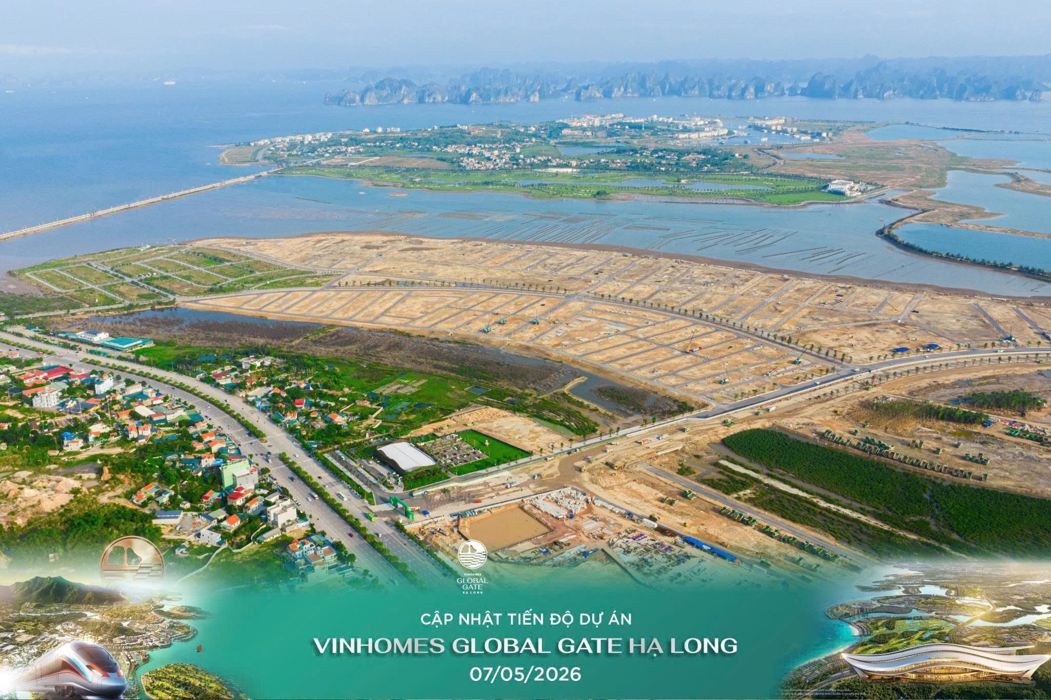 Toàn cảnh Vinhomes Global Gate Hạ Long cập nhật tháng 7 2026
